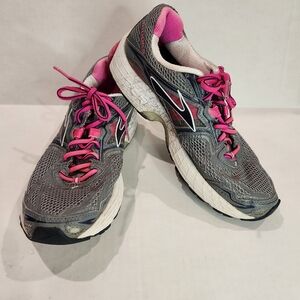 Brooks Womens Ravenna 5 1201491D672 Gray Running Shoes Sneakers Size 10.5 B
